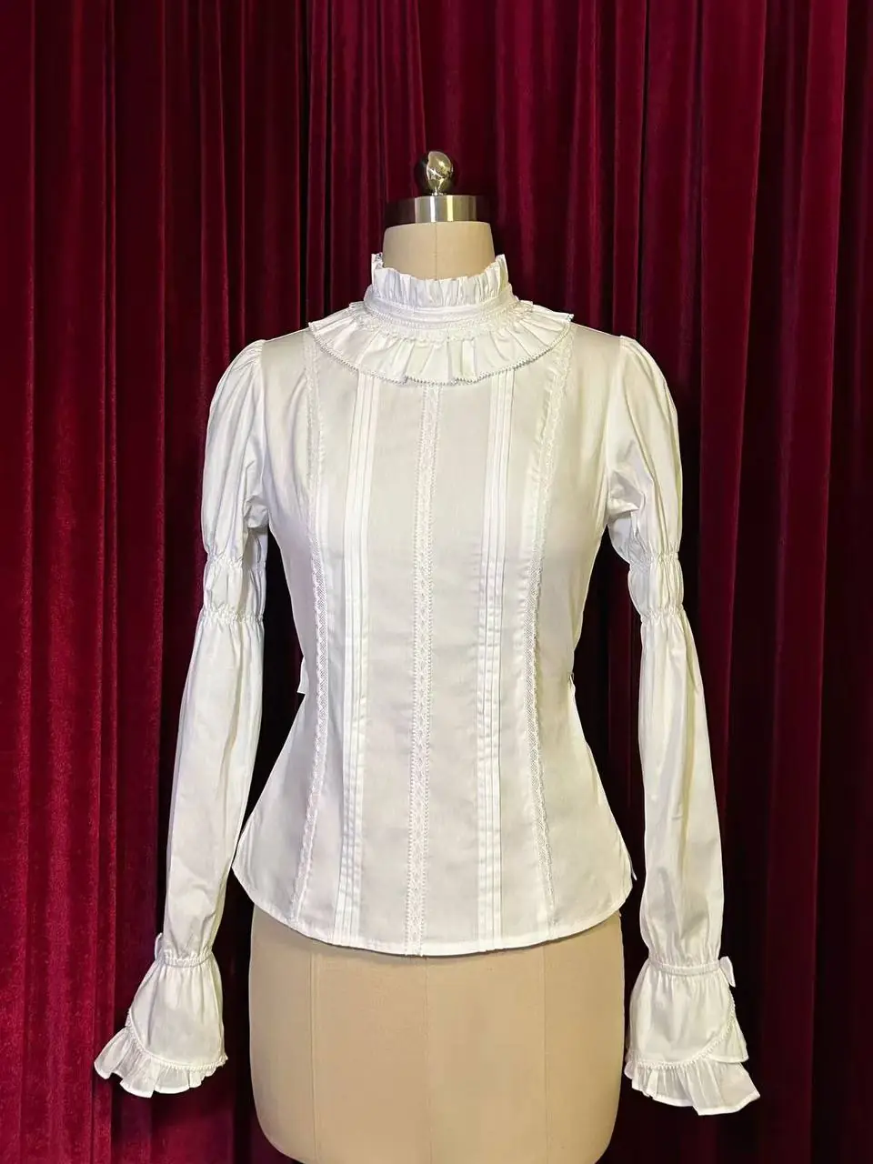 Poodle Poker Long Sleeve Blouse