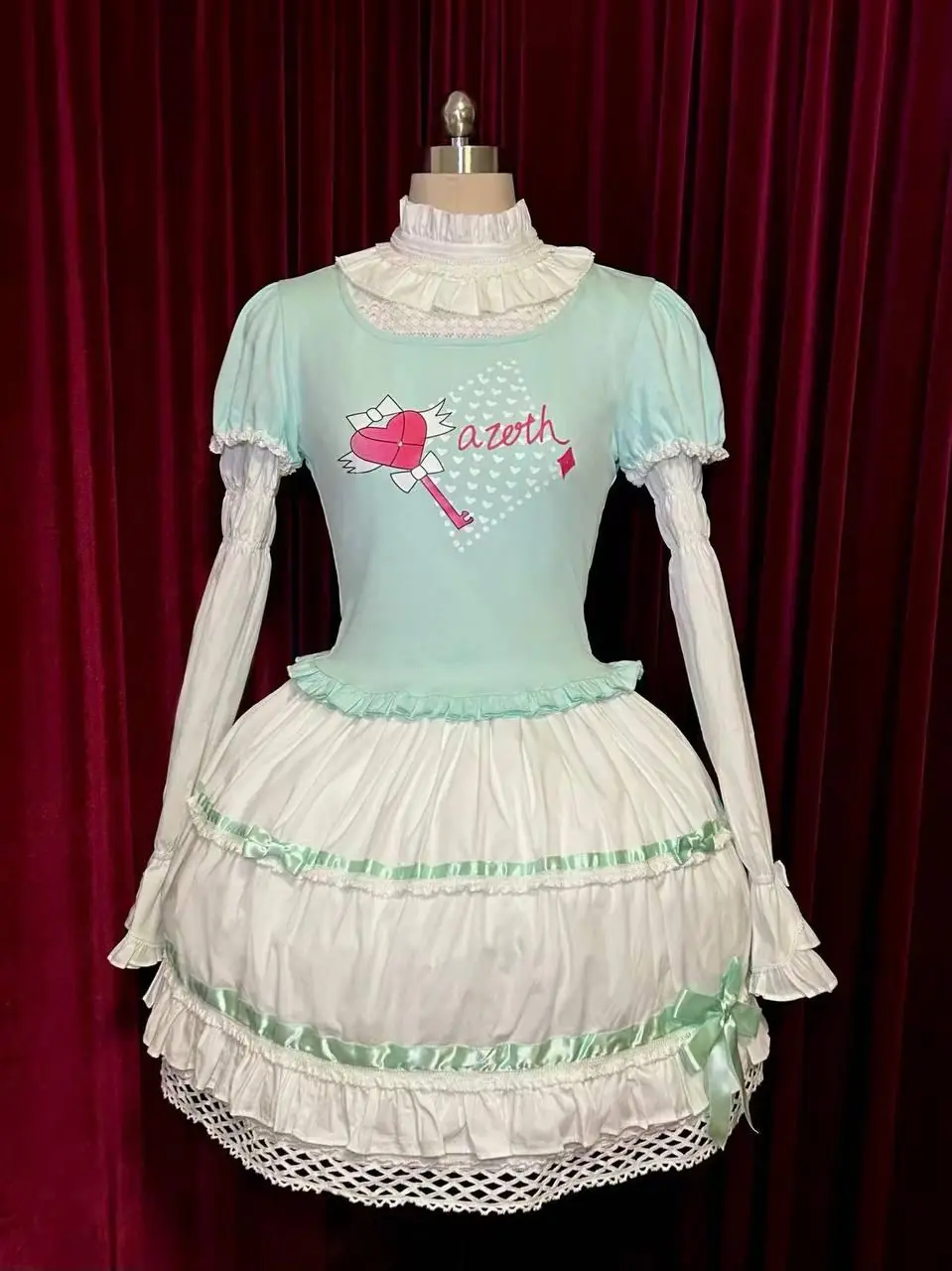 Poodle Poker Set (Top & Skirt)