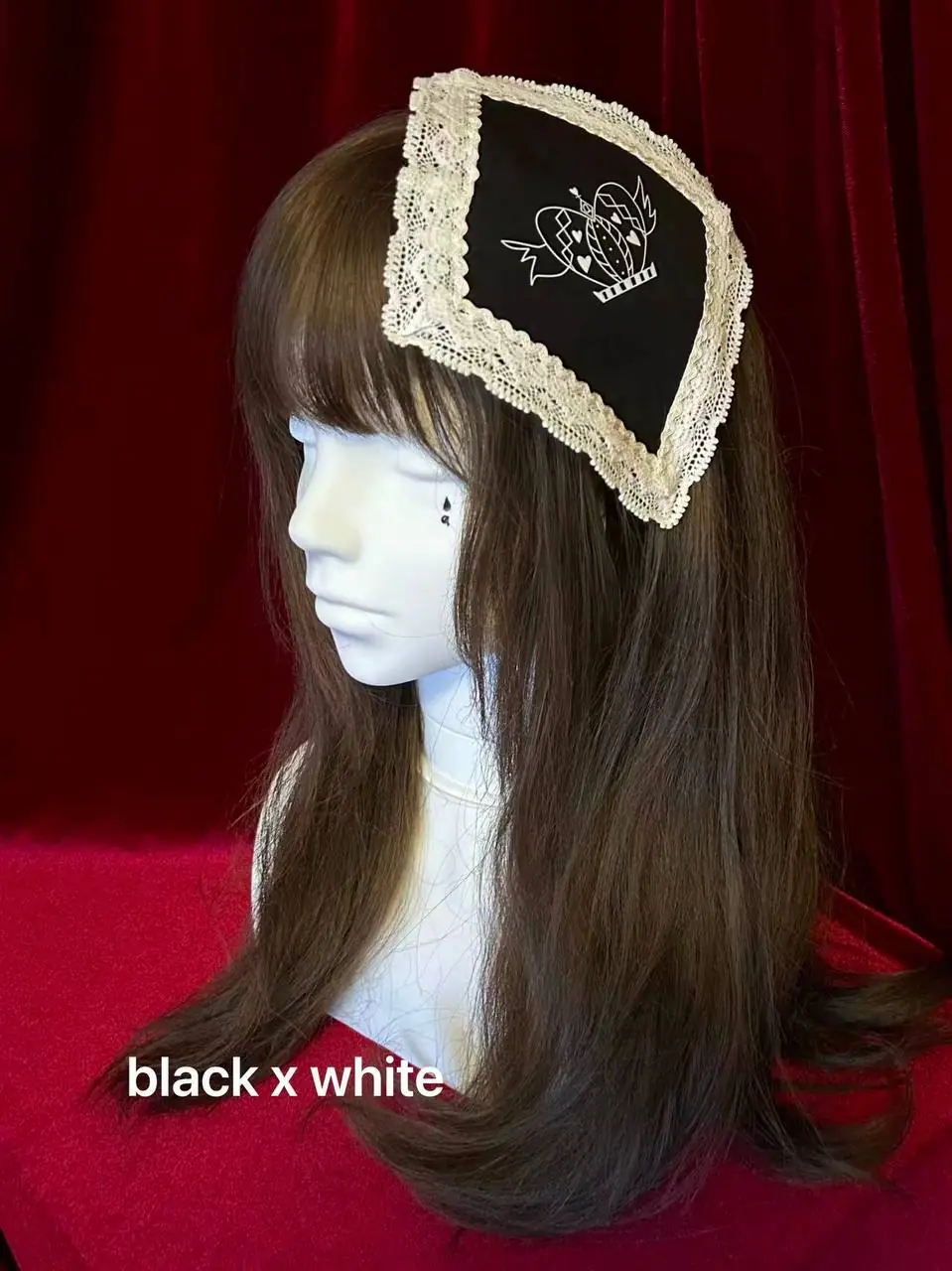 Poodle Poker Kerchief Headdress